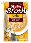 INABA CIAO Bulion o smaku kurczaka - przysmak dla kotów - 40g