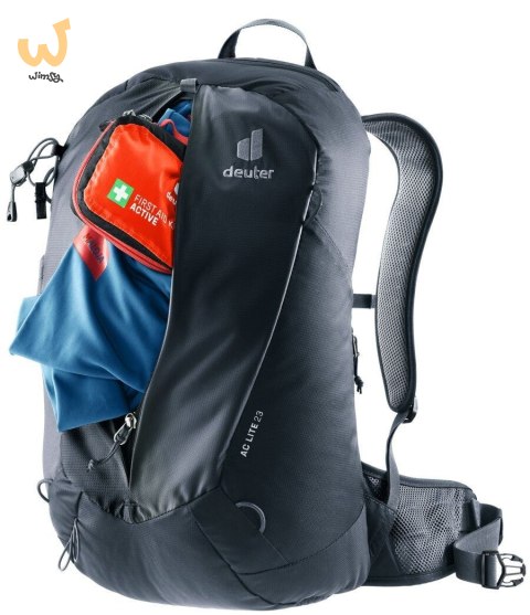 Plecak turystyczny Deuter AC Lite 23 black Plecak turystyczny Deuter AC Lite 23 black