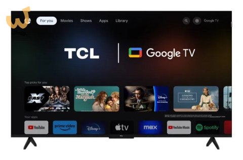 Telewizor TCL 55T7B QLED 55" 4K Ultra HD Google TV Dolby Vision DVB-T2 Czarny Telewizor TCL 55T7B QLED 55" 4K Ultra HD Google TV Dolby Vision DVB-T2 Czarny