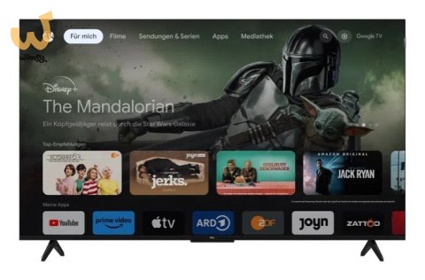 Telewizor TCL 55T7B QLED 55" 4K Ultra HD Google TV Dolby Vision DVB-T2 Czarny Telewizor TCL 55T7B QLED 55" 4K Ultra HD Google TV Dolby Vision DVB-T2 Czarny