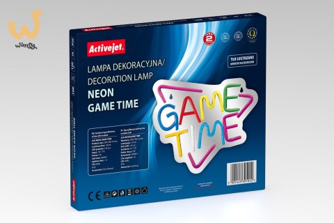 Neon LED Activejet AJE-NEON GAME TIME Neon LED Activejet AJE-NEON GAME TIME