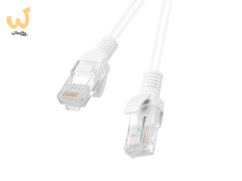 PATCHCORD KAT.5E UTP 3M BIAŁY FLUKE PASSED LANBERG 10-PACK PATCHCORD KAT.5E UTP 3M BIAŁY FLUKE PASSED LANBERG 10-PACK