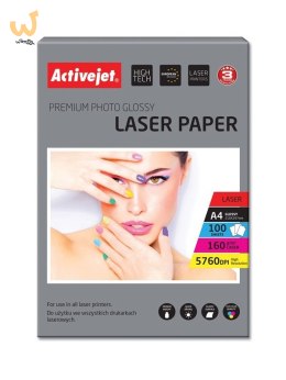 Activejet AP4-160G100L Papier fotograficzny błyszczący (A4; 100 szt.)