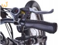JOBOBIKE Sam - Składany Rower Elektryczny Miejski Dla Seniora 250W Szary