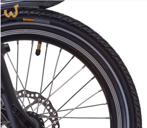 JOBOBIKE Sam - Składany Rower Elektryczny Miejski Dla Seniora 250W Szary JOBOBIKE Sam - Składany Rower Elektryczny Miejski Dla Seniora 250W Szary
