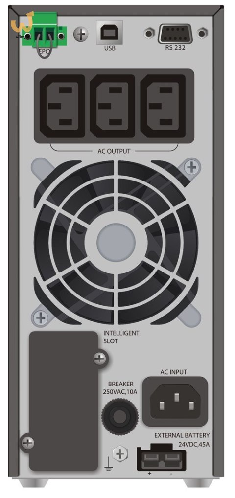 Zasilacz UPS POWER WALKER VFI 1000 TGS (TWR; 1000VA) Zasilacz UPS POWER WALKER VFI 1000 TGS (TWR; 1000VA)