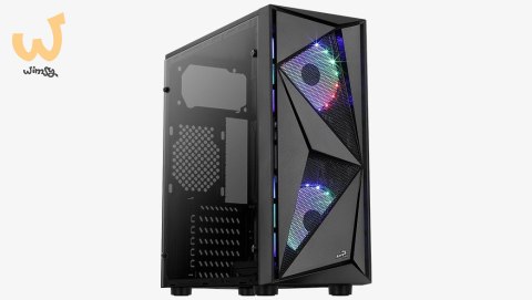 OBUDOWA AEROCOOL PGS GLIDER COSMO FRGB-A-BK-v2 2xF OBUDOWA AEROCOOL PGS GLIDER COSMO FRGB-A-BK-v2 2xF