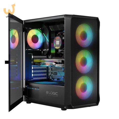 LOGIC OBUDOWA LOGIC PORTOS ARGB MIDI USB 3.0 BLACK LOGIC OBUDOWA LOGIC PORTOS ARGB MIDI USB 3.0 BLACK