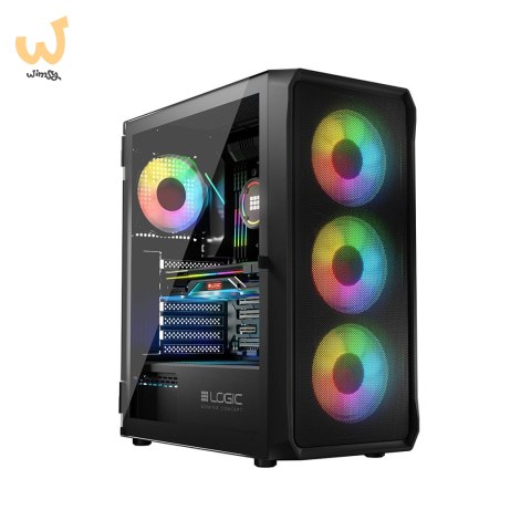 LOGIC OBUDOWA LOGIC PORTOS ARGB MIDI USB 3.0 BLACK LOGIC OBUDOWA LOGIC PORTOS ARGB MIDI USB 3.0 BLACK