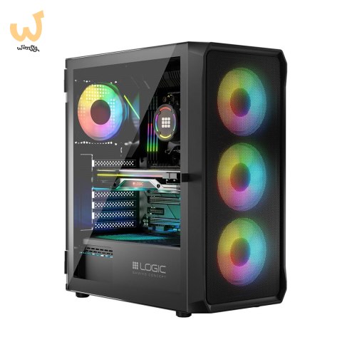 LOGIC OBUDOWA LOGIC PORTOS ARGB MIDI USB 3.0 BLACK LOGIC OBUDOWA LOGIC PORTOS ARGB MIDI USB 3.0 BLACK