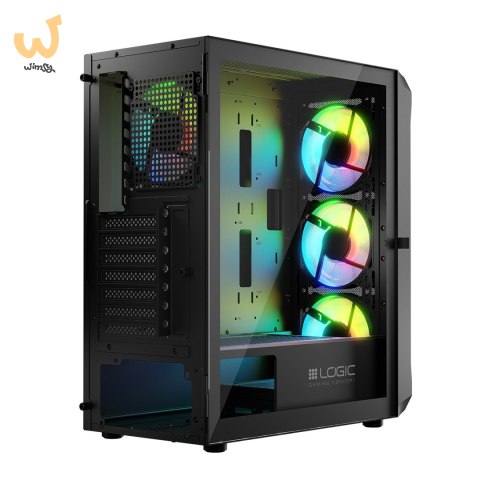 LOGIC OBUDOWA LOGIC PORTOS ARGB MIDI USB 3.0 BLACK LOGIC OBUDOWA LOGIC PORTOS ARGB MIDI USB 3.0 BLACK