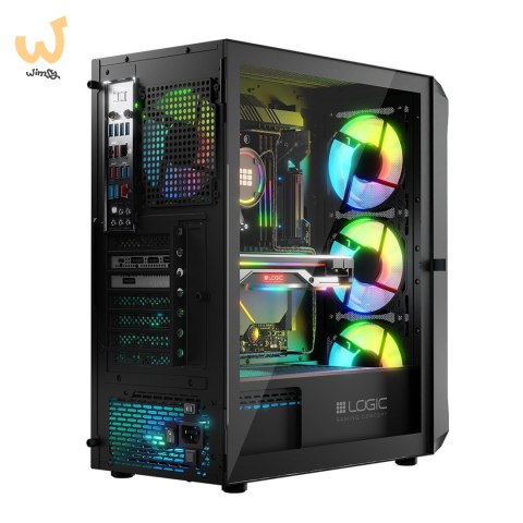 LOGIC OBUDOWA LOGIC PORTOS ARGB MIDI USB 3.0 BLACK LOGIC OBUDOWA LOGIC PORTOS ARGB MIDI USB 3.0 BLACK