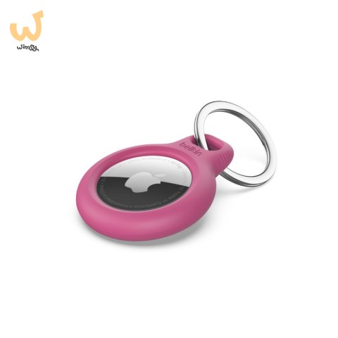 BELKIN AIRTAG HOLDER SECURE WITH KEYRING - RÓŻOWY BELKIN AIRTAG HOLDER SECURE WITH KEYRING - RÓŻOWY