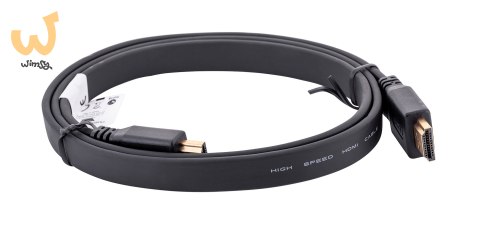 Kabel Lanberg CA-HDMI-21CU-0010-BK (HDMI M - HDMI M; 1m; kolor czarny) Kabel Lanberg CA-HDMI-21CU-0010-BK (HDMI M - HDMI M; 1m; kolor czarny)