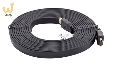 Kabel Lanberg CA-HDMI-21CU-0050-BK (HDMI M - HDMI M; 5m; kolor czarny) Kabel Lanberg CA-HDMI-21CU-0050-BK (HDMI M - HDMI M; 5m; kolor czarny)