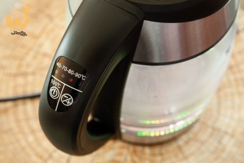 ELDOM CZAJNIK SZKLANY LUX, POJ. 1,7 L,REG TEMP. WODY, 2200 W, C520 ELDOM CZAJNIK SZKLANY LUX, POJ. 1,7 L,REG TEMP. WODY, 2200 W, C520