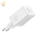 Ładowarka sieciowa Baseus Cube C+U 30W EU (moon white)