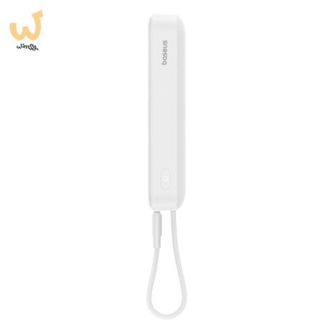 Powerbank Baseus Magnetic Mini Air Wireless 10000mAh 20W+kabel lightning (biały) Powerbank Baseus Magnetic Mini Air Wireless 10000mAh 20W+kabel lightning (biały)