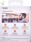 Słuchawki TWS TOZO Anybuds Pro Black