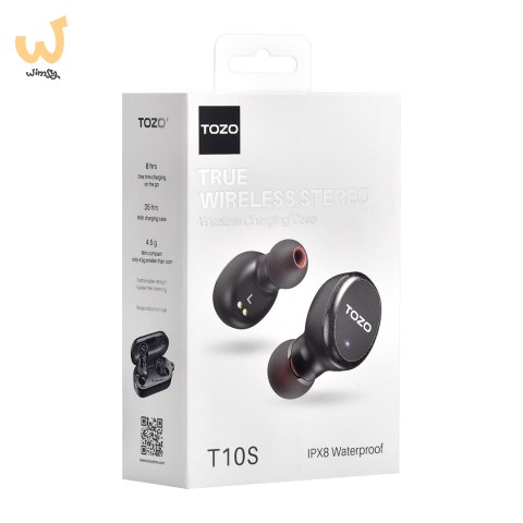 Słuchawki TWS TOZO T10S Black Słuchawki TWS TOZO T10S Black