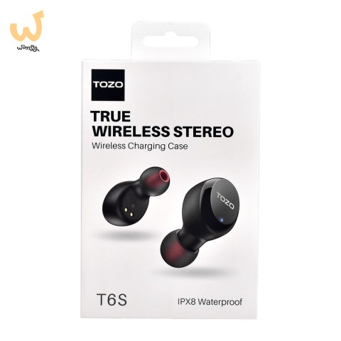 Słuchawki TWS TOZO T6S Black Słuchawki TWS TOZO T6S Black