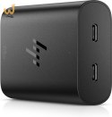Zasilacz sieciowy HP 65W GaN Laptop Charger 2xUSB-C czarny 600Q7AA