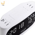 Budzik ADLER AD 1186 white