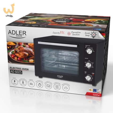 Piekarnik elektryczny ADLER AD 6025 Piekarnik elektryczny ADLER AD 6025