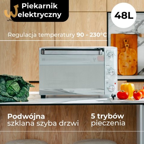 Piekarnik elektryczny ADLER AD 6027 Piekarnik elektryczny ADLER AD 6027