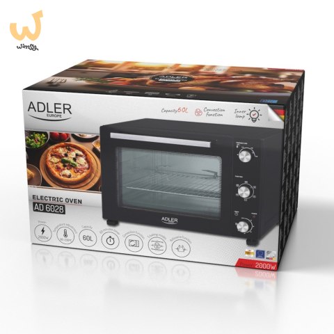 Piekarnik elektryczny ADLER AD 6028 Piekarnik elektryczny ADLER AD 6028
