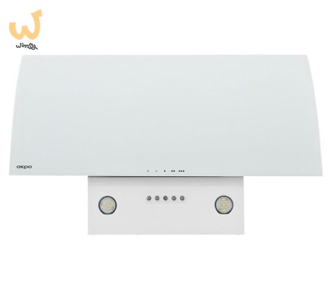 Okap kominowy AKPO WK-4 Clarus 60 Biały (600mm; front gięte białe szkło) Okap kominowy AKPO WK-4 Clarus 60 Biały (600mm; front gięte białe szkło)