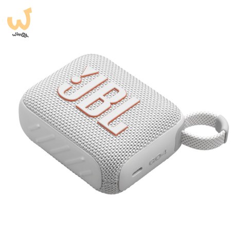 JBL GO 4 WHT głośnik przenośny Bluetooth biały JBL GO 4 WHT głośnik przenośny Bluetooth biały