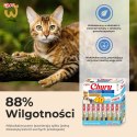 INABA CHURU Varietes Tuńczyk Owoce m- kot 40x14 g