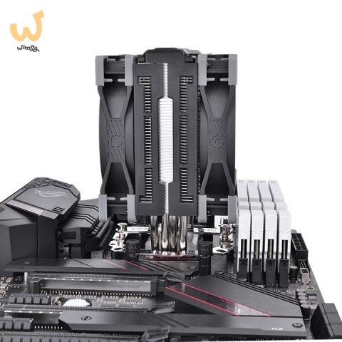 THERMALTAKE TOUGHAIR 510 180W 4X 6MM MIEDŹ 2X12 CM CL-P075-AL12BL-A THERMALTAKE TOUGHAIR 510 180W 4X 6MM MIEDŹ 2X12 CM CL-P075-AL12BL-A