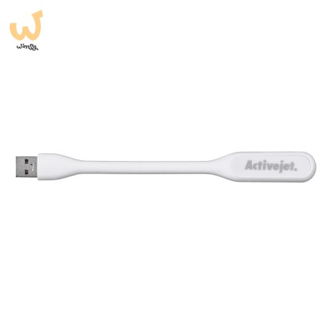 Activejet Lampka do komputera czytania USB 5V Biała Activejet Lampka do komputera czytania USB 5V Biała