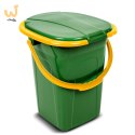 GREENBLUE TOALETA TURYSTYCZNA, CIEMNOZIELONO-POMARAŃCZOWA GB320GO
