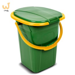 GREENBLUE TOALETA TURYSTYCZNA, CIEMNOZIELONO-POMARAŃCZOWA GB320GO