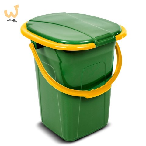 GREENBLUE TOALETA TURYSTYCZNA, CIEMNOZIELONO-POMARAŃCZOWA GB320GO