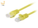 PATCHCORD KAT.6 UTP 1M ŻÓŁTY FLUKE PASSED LANBERG 10-PACK