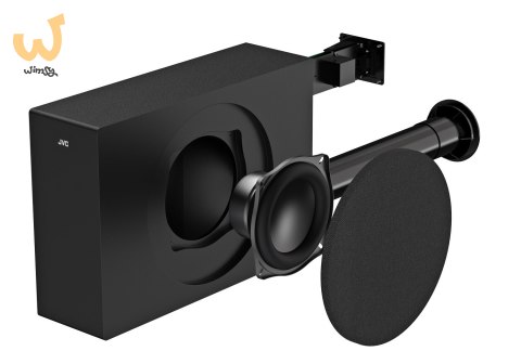 Soundbar JVCTH-E434B 2.1 Wireless Sub Soundbar JVCTH-E434B 2.1 Wireless Sub