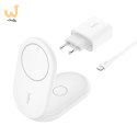 BELKIN ŁADOWARKA MAGSAFE SKŁADANA 2W1 QI2 ZASILACZ BIAŁA