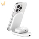 BELKIN ŁADOWARKA MAGSAFE SKŁADANA 2W1 QI2 ZASILACZ BIAŁA
