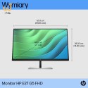 MONITOR HP LED 27" E27 G5 (6N4E2AA) (WYPRZEDAŻ)