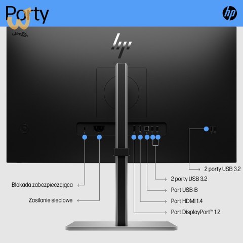 MONITOR HP LED 27" E27 G5 (6N4E2AA) (WYPRZEDAŻ) MONITOR HP LED 27" E27 G5 (6N4E2AA) (WYPRZEDAŻ)