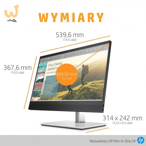 Monitor HP Mini-in-One 24 23,8"FHD IPS 5ms 250nits 60Hz Cam USB Monitor HP Mini-in-One 24 23,8"FHD IPS 5ms 250nits 60Hz Cam USB