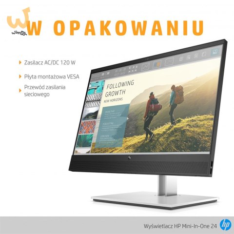 Monitor HP Mini-in-One 24 23,8"FHD IPS 5ms 250nits 60Hz Cam USB Monitor HP Mini-in-One 24 23,8"FHD IPS 5ms 250nits 60Hz Cam USB