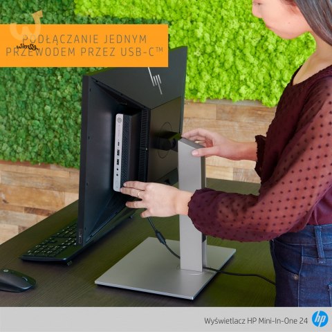 Monitor HP Mini-in-One 24 23,8"FHD IPS 5ms 250nits 60Hz Cam USB Monitor HP Mini-in-One 24 23,8"FHD IPS 5ms 250nits 60Hz Cam USB