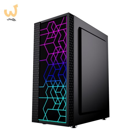 GEMBIRD OBUDOWA FORNAX 2500 MIDI-TOWER (1X USB 3.0, 2X USB 2.0, HD AUDIO, SZKLANY PANEL BOCZNY) CZARNA GEMBIRD OBUDOWA FORNAX 2500 MIDI-TOWER (1X USB 3.0, 2X USB 2.0, HD AUDIO, SZKLANY PANEL BOCZNY) CZARNA
