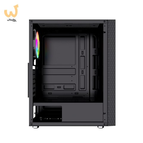 GEMBIRD OBUDOWA FORNAX 2500 MIDI-TOWER (1X USB 3.0, 2X USB 2.0, HD AUDIO, SZKLANY PANEL BOCZNY) CZARNA GEMBIRD OBUDOWA FORNAX 2500 MIDI-TOWER (1X USB 3.0, 2X USB 2.0, HD AUDIO, SZKLANY PANEL BOCZNY) CZARNA