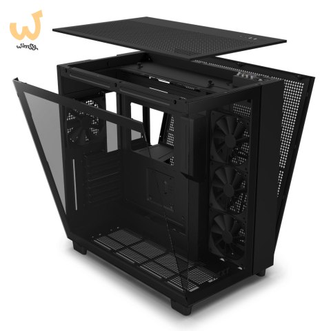 NZXT OBUDOWA H9 FLOW MIDI TOWER Z OKNEM CZARNA CM-H91FB-01 NZXT OBUDOWA H9 FLOW MIDI TOWER Z OKNEM CZARNA CM-H91FB-01